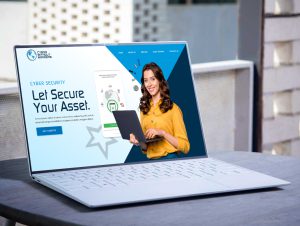 Cyber Without Borders website design